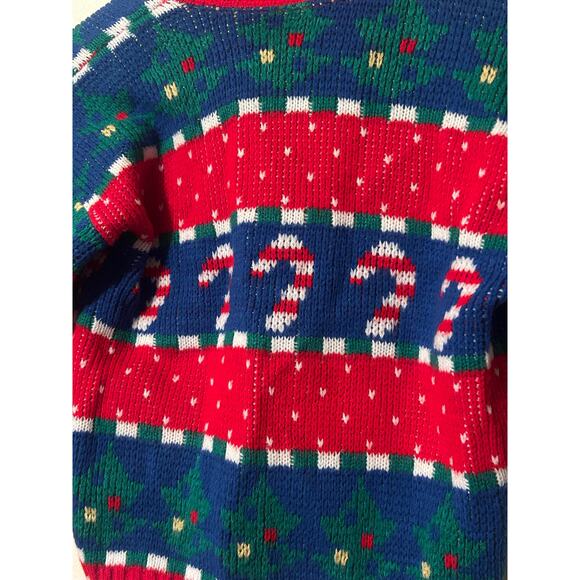 Vintage Kids size 6X New Moves Christmas/Holiday Sweater unisex - Picture 8 of 10